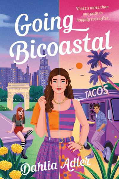 Book Cover Going Bicoastal by Dahlia Adler
