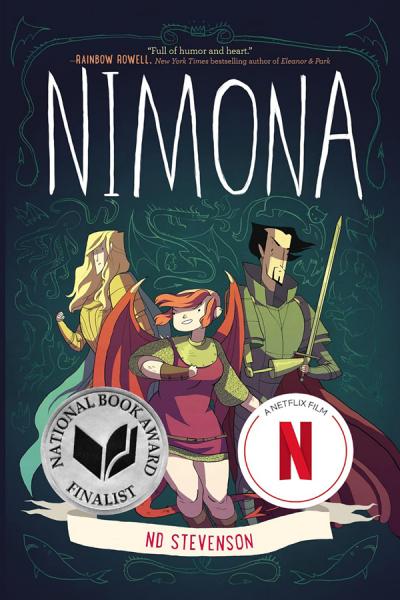 Book Cover Nimona by ND Stevenson